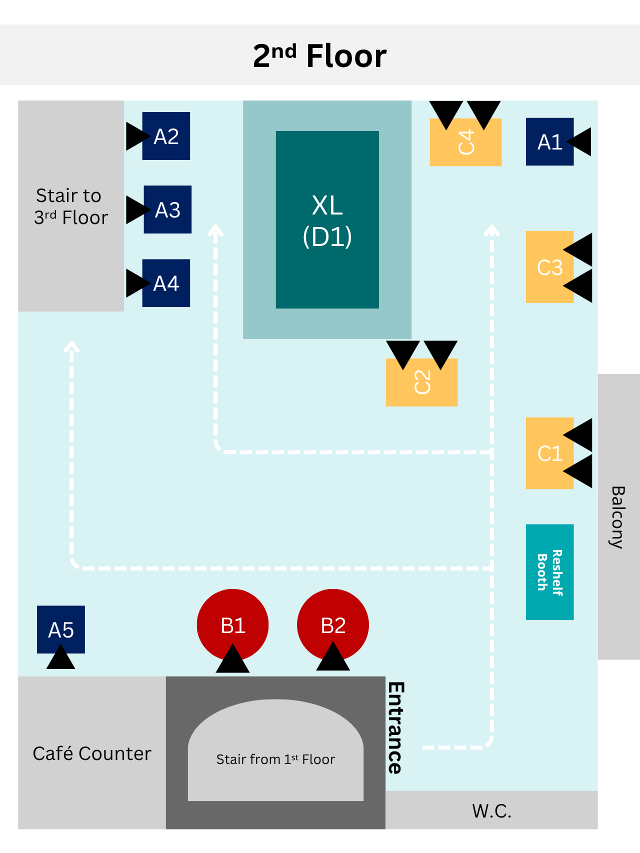 ชั้น 2 floor plan